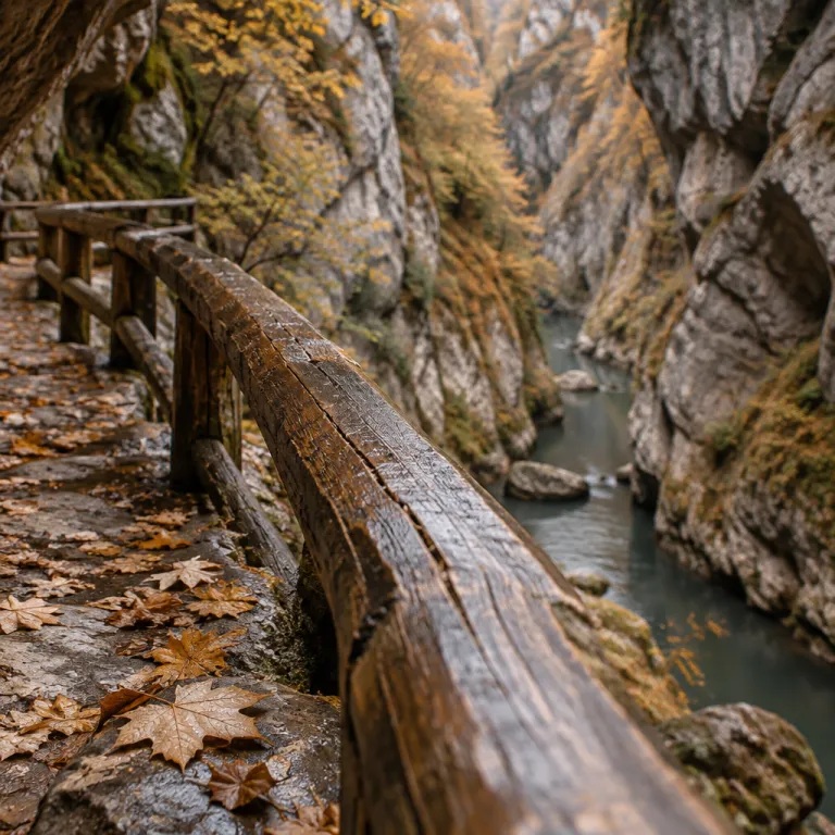 La Ruta del Cares en otoño: la Garganta Divina cuando baja el gentío